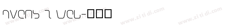 Aveny T WEB字体转换
